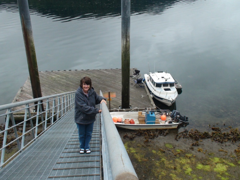 With extreme tide changes of over 20 feet this ramp would go from near horizonal to vertical.
