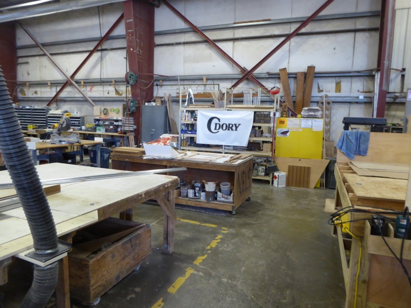 Wood shop area