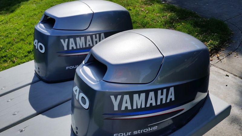 Yami OB Cowling painted, Aug 2020, Tundra Silver.