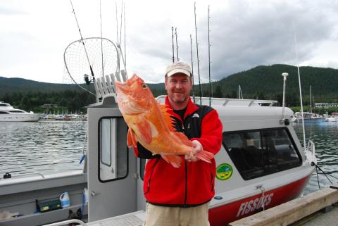 Yellow-eye Rockfish, Akue Bay /Icy Strait Charter trip