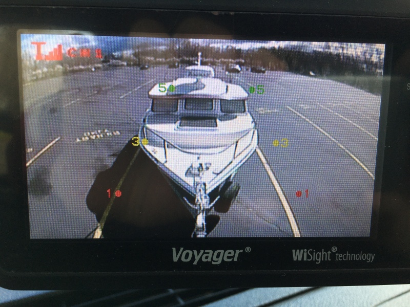 Zenith in my rear view monitor.